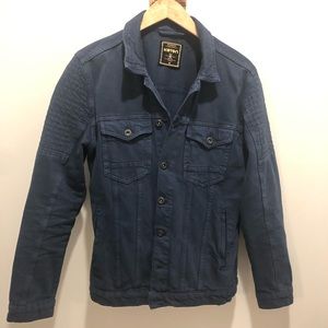 Navy Denim Jacket